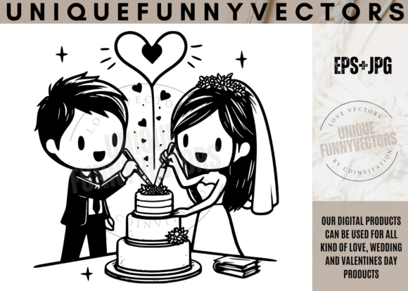Charming Love and Wedding SVG Vectors 441 for Every Celebration