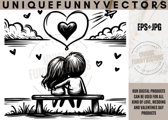 Charming Love & Wedding Illustrations 268 for Your Projects