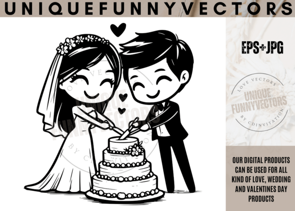 Love and Wedding Svg Vectors 461: Crafting Heartfelt Digital Art