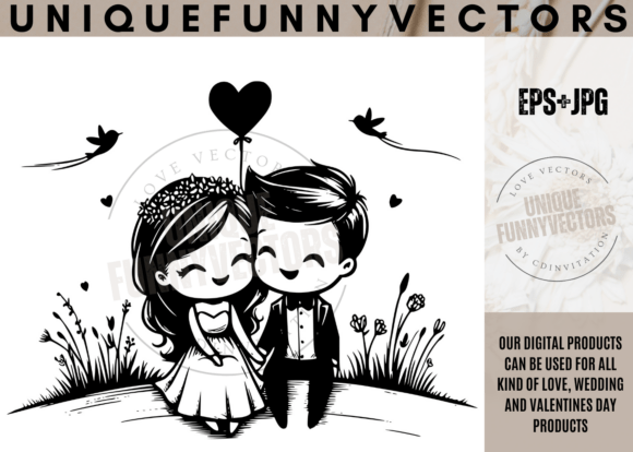 Romantic Wedding Art for Couples 314: A Font That Feels Like a Love Letter