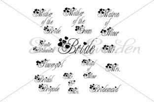 Wedding, Bridal Party Bundle: A Designer's Guide to Elegant Branding