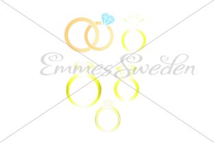 Wedding Rings Bundle: Elegant Design Assets for Every Project